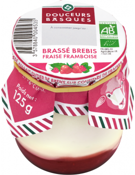 Yoghurt met aardbeien...