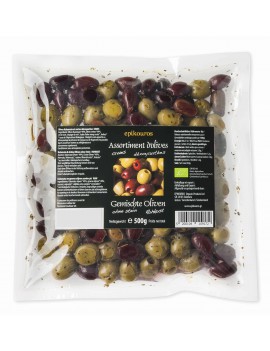 OLIVES KALAMATA+VERTES...