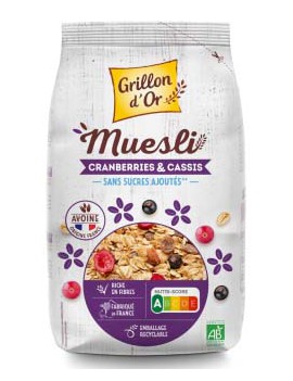 MUESLI VEENBESSEN CASSIS