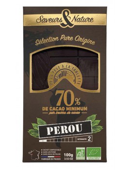 ZWARTE CHOCOLAT PERU 70%