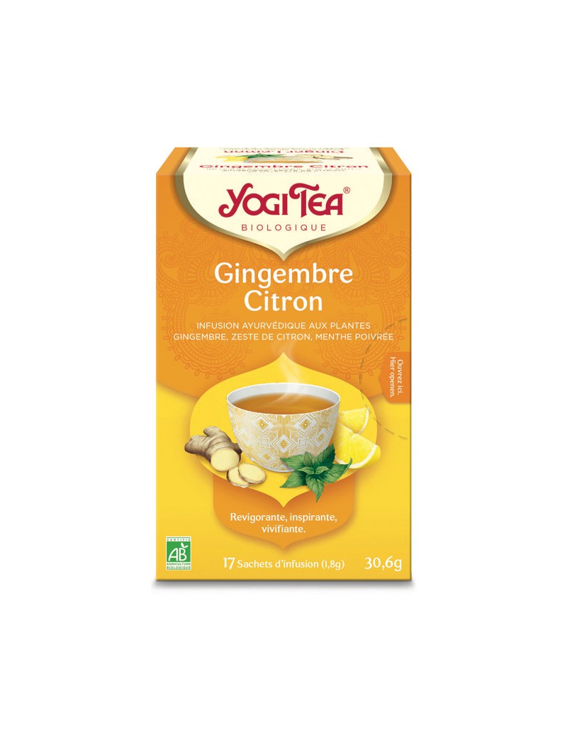 Ginger Lemon Yogi Tea 5899