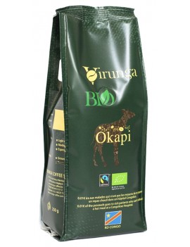 CAFE CONGO OKAPI GRAINS VIRUNGA