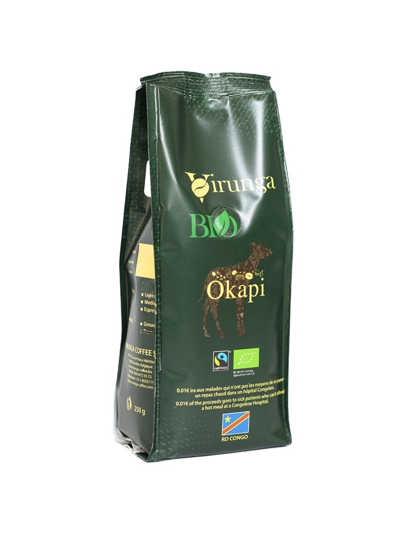 CAFE CONGO OKAPI GRAINS VIRUNGA