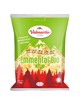 Geraspt emmental (1 kg)