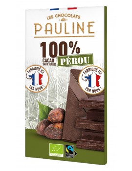 CHOCOLAT NOIR 100% PEROU