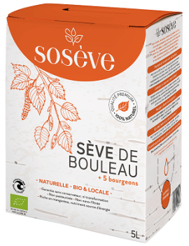 Sève de bouleau aux 5...