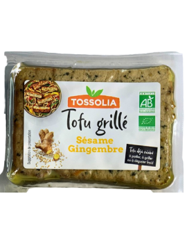 Tofu grillé sésame et...