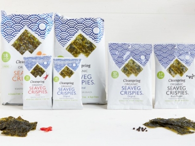 Seaveg Crispies : Le snack végé bio, léger et délicieux de Clearspring ! 